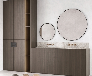 Modern Bathroom Cabinet-ID:503866919