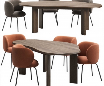 Modern Dining Table And Chairs-ID:217709548
