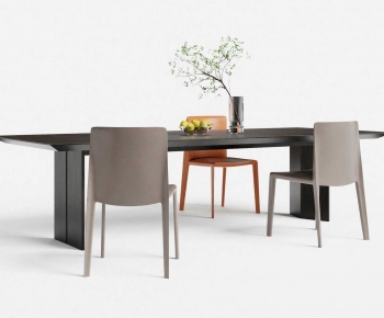 Modern Dining Table And Chairs-ID:649764068
