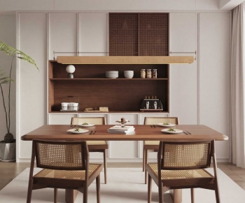 Modern Dining Table And Chairs-ID:749345068