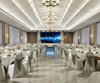 Modern Banquet Hall-ID:415983922