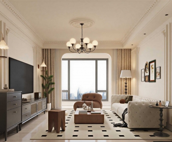 French Style A Living Room-ID:150518895