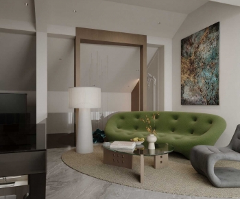 Modern A Living Room-ID:426018956