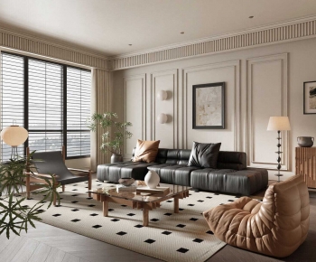 French Style A Living Room-ID:548212054