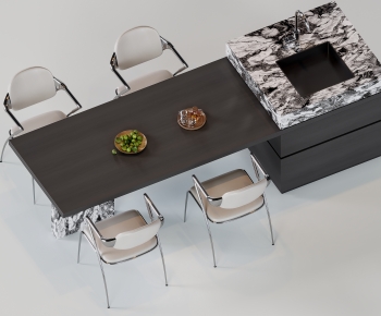 Modern Dining Table And Chairs-ID:119266039
