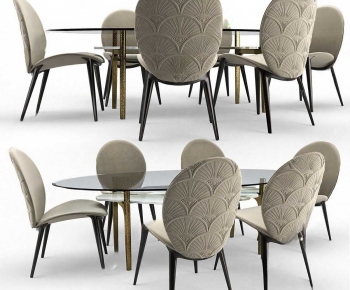 Modern Dining Table And Chairs-ID:516884092