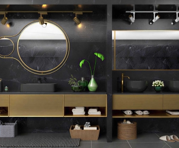 Modern Bathroom Cabinet-ID:278687952