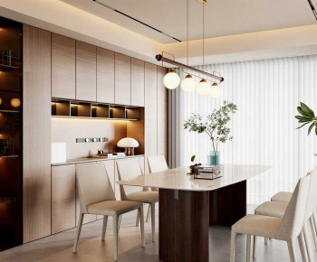 Modern Dining Room-ID:740299944