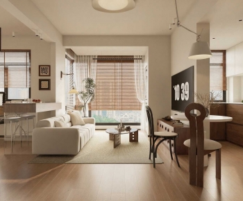 Modern A Living Room-ID:208635098