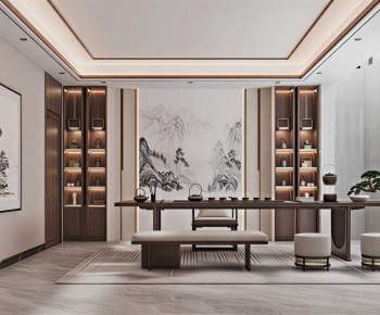 New Chinese Style Tea House-ID:706801892