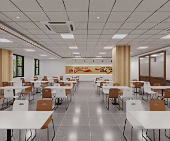 Modern Office Canteen-ID:128355035