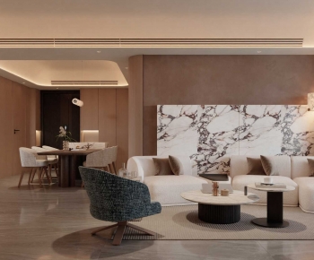 Modern A Living Room-ID:519892931