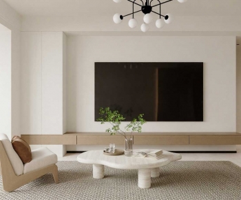 Modern A Living Room-ID:502491956