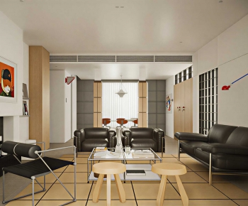 Modern A Living Room-ID:489325052