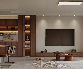 Modern A Living Room-ID:700469068