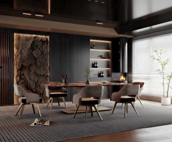 Modern Dining Room-ID:517925981