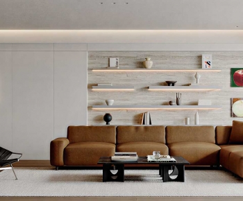 Modern A Living Room-ID:805624014