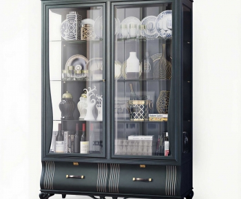 European Style Decorative Cabinet-ID:445517067