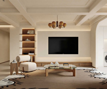 Modern A Living Room-ID:639817957