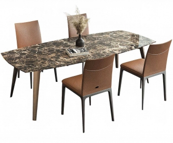 Modern Dining Table And Chairs-ID:502366079