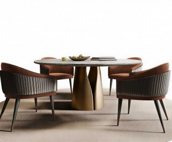 Modern Dining Table And Chairs-ID:981988913