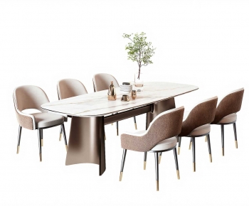 Modern Dining Table And Chairs-ID:831658819