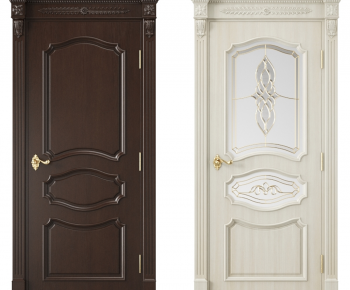 European Style Single Door-ID:480909358