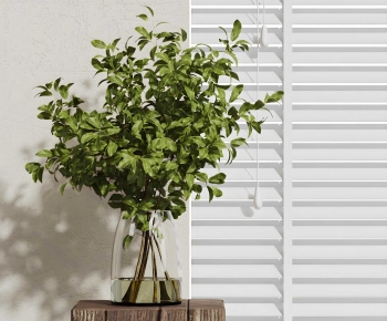 Modern Aquatic Green Plant-ID:872960121