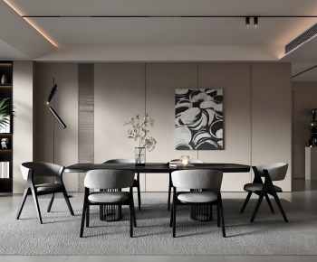 Modern Dining Room-ID:713871001