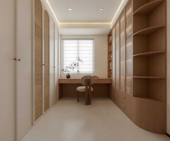 Modern Clothes Storage Area-ID:215178011