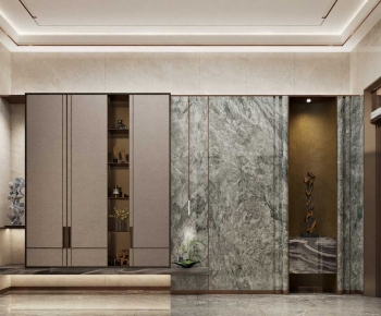 New Chinese Style Hallway-ID:872886908