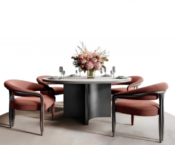 Modern Dining Table And Chairs-ID:115683082