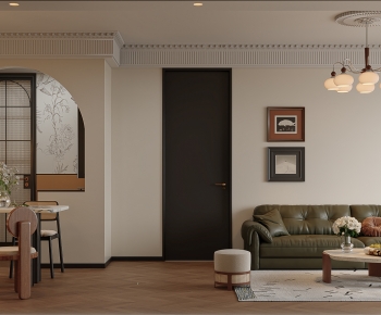 French Style A Living Room-ID:712259057