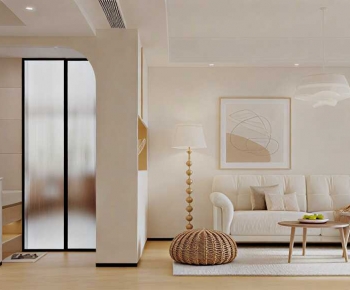 Modern A Living Room-ID:977048946