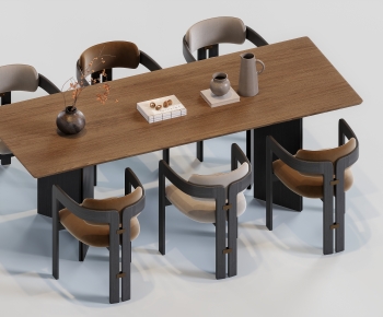 Modern Dining Table And Chairs-ID:669631005