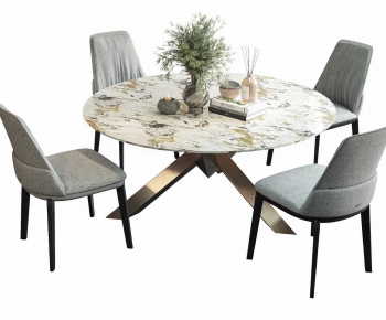 Modern Dining Table And Chairs-ID:285806891