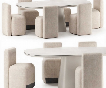 Modern Dining Table And Chairs-ID:936227089