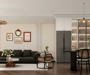 French Style A Living Room-ID:151071076