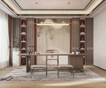 New Chinese Style Study Space-ID:965847028