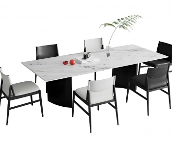 Modern Dining Table And Chairs-ID:721072911