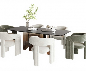 Modern Dining Table And Chairs-ID:558480988