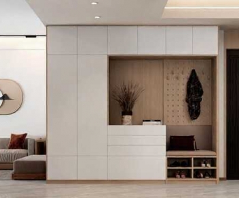 New Chinese Style A Living Room-ID:260556942