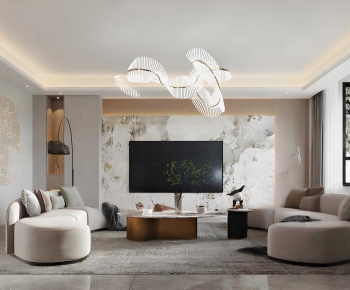 Modern A Living Room-ID:813172109