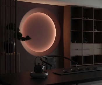 New Chinese Style Tea House-ID:731082925