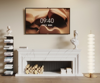 French Style Fireplace-ID:660676962