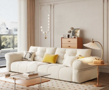 French Style A Living Room-ID:602298976