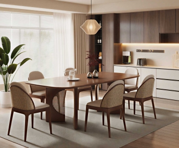 Modern Dining Table And Chairs-ID:727133048