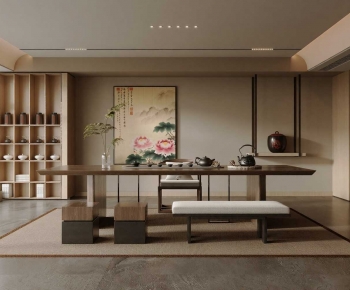 New Chinese Style Tea House-ID:785660723