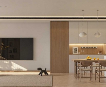 Modern A Living Room-ID:429543978