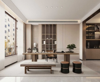 New Chinese Style Tea House-ID:862688065